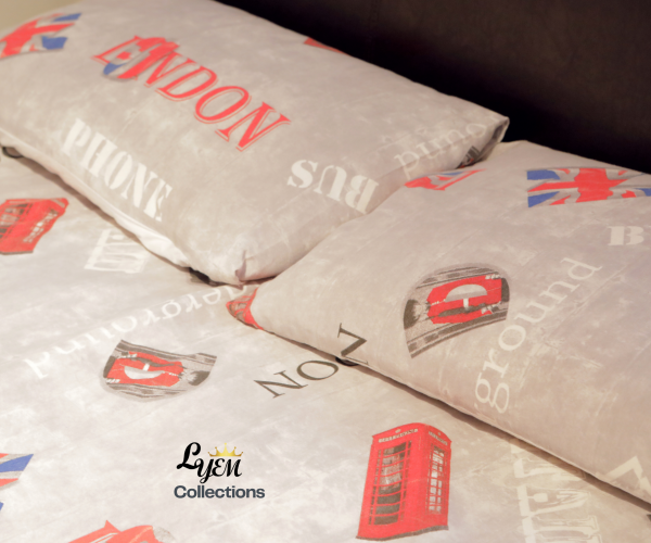 duvet cover and pillowcases